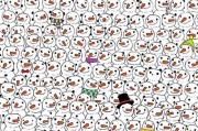 匈牙利艺术家贴出圣诞拼图：能从上百只雪人里找到熊猫吗？