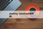 planking「planking平板支撑」