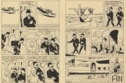 著名漫画《丁丁历险记》第8部《奥托卡王的权杖》原插图以接近110万欧元的高价卖出