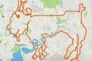 澳洲珀斯单车爱好者组队踏出山羊路线图